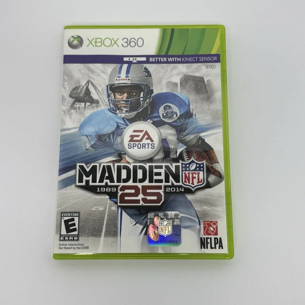 Xbox 360 Madden NFL 25 2014 Complete CIB Game w/ Inserts Tested Working